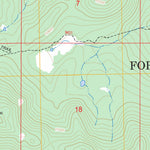 US Forest Service - Topo Crystal Creek, CO FSTopo Legacy digital map