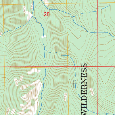 US Forest Service - Topo Crystal Creek, CO FSTopo Legacy digital map