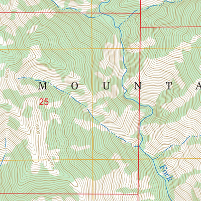 US Forest Service - Topo Crystal Lake, CA FSTopo Legacy digital map