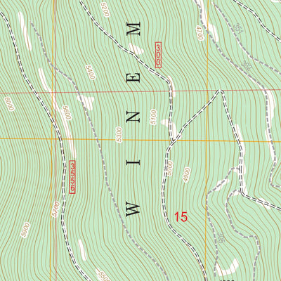 US Forest Service - Topo Crystal Spring, OR FSTopo Legacy digital map