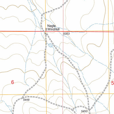 US Forest Service - Topo Cub Mountain, NM FSTopo Legacy digital map
