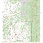US Forest Service - Topo Cuba, NM FSTopo Legacy digital map
