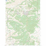 US Forest Service - Topo Cuddy Mountain, ID - OR FSTopo Legacy digital map