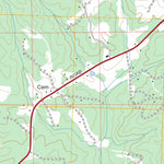 US Forest Service - Topo Culberson, NC - GA FSTopo Legacy digital map