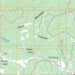 US Forest Service - Topo Culberson, NC - GA FSTopo Legacy digital map