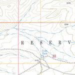 US Forest Service - Topo Culp Canyon, NM FSTopo Legacy digital map