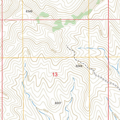 US Forest Service - Topo Culp Canyon, NM FSTopo Legacy digital map