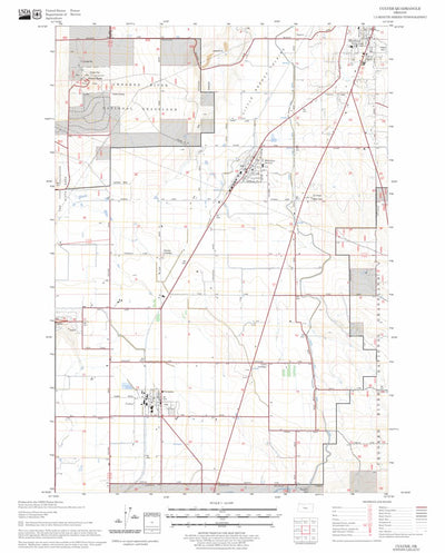 US Forest Service - Topo Culver, OR FSTopo Legacy digital map