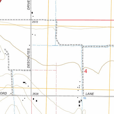 US Forest Service - Topo Culver, OR FSTopo Legacy digital map