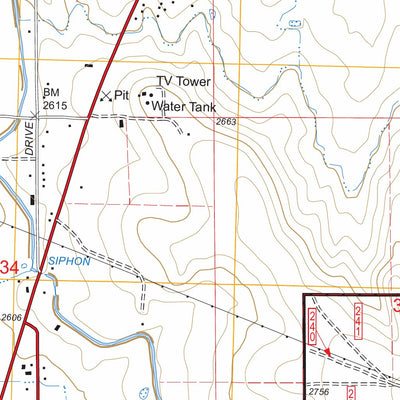 US Forest Service - Topo Culver, OR FSTopo Legacy digital map