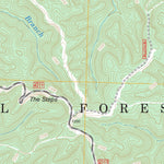 US Forest Service - Topo Cumberland Falls, KY FSTopo Legacy digital map