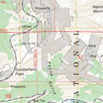 US Forest Service - Topo Cumberland Pass, CO FSTopo Legacy digital map