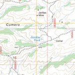 US Forest Service - Topo Cumero Canyon, AZ FSTopo Legacy digital map