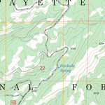 US Forest Service - Topo Cuprum, ID - OR FSTopo Legacy digital map