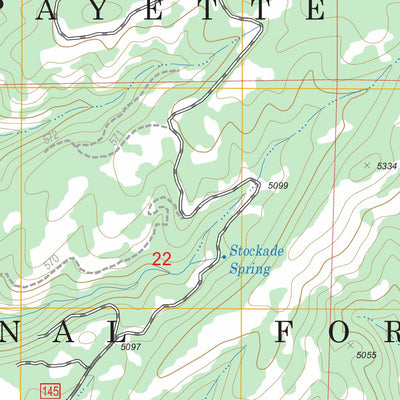 US Forest Service - Topo Cuprum, ID - OR FSTopo Legacy digital map