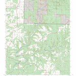 US Forest Service - Topo Cureall NW, MO FSTopo Legacy digital map