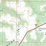 US Forest Service - Topo Cureall NW, MO FSTopo Legacy digital map