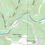 US Forest Service - Topo Cureall NW, MO FSTopo Legacy digital map