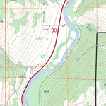 US Forest Service - Topo Curlew, WA FSTopo Legacy digital map