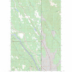 US Forest Service - Topo Curley Creek, ID - MT FSTopo Legacy digital map
