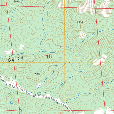 US Forest Service - Topo Curley Peak, CO FSTopo Legacy digital map
