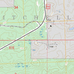 US Forest Service - Topo Curran, MI FSTopo Legacy digital map