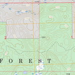US Forest Service - Topo Curran, MI FSTopo Legacy digital map