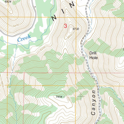 US Forest Service - Topo Currant Canyon, UT FSTopo Legacy digital map