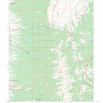 US Forest Service - Topo Currant Mountain, NV FSTopo Legacy digital map