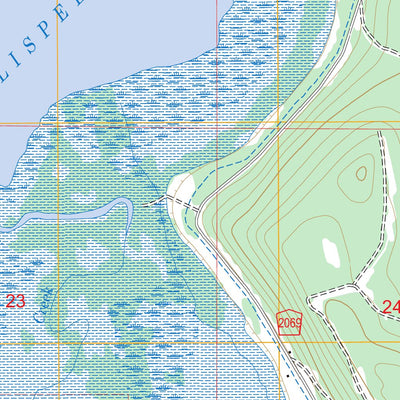 US Forest Service - Topo Cusick, WA FSTopo Legacy digital map