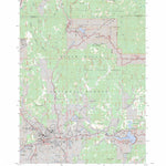US Forest Service - Topo Custer, SD FSTopo Legacy digital map