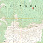 US Forest Service - Topo Cutoff Mountain, MT - WY FSTopo Legacy digital map
