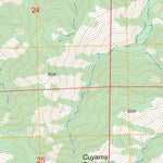 US Forest Service - Topo Cuyama Peak, CA FSTopo Legacy digital map