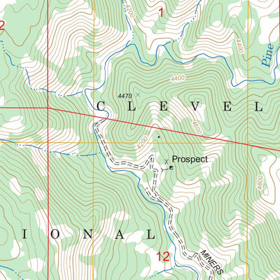 US Forest Service - Topo Cuyamaca Peak, CA FSTopo Legacy digital map