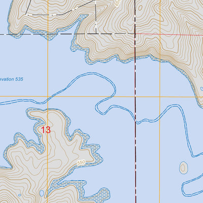US Forest Service - Topo Cuzco, IN FSTopo Legacy digital map
