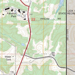 US Forest Service - Topo Cuzco, IN FSTopo Legacy digital map