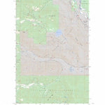US Forest Service - Topo Cyclone Lake, MT FSTopo Legacy digital map
