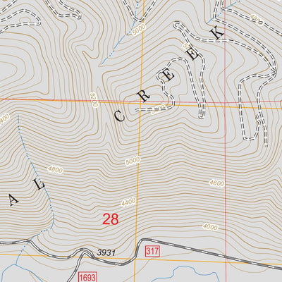 US Forest Service - Topo Cyclone Lake, MT FSTopo Legacy digital map