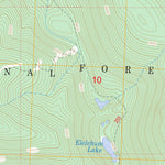 US Forest Service - Topo Cyclone Lake, MT FSTopo Legacy digital map