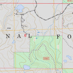 US Forest Service - Topo Cygnet Lake, MT FSTopo Legacy digital map
