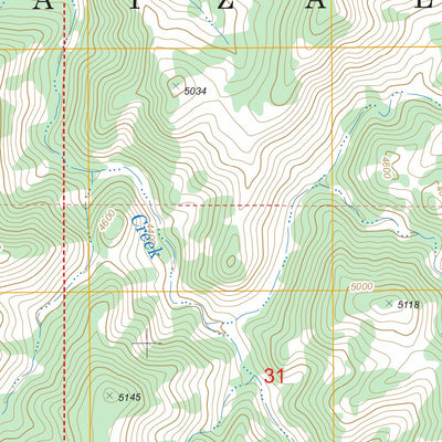 US Forest Service - Topo Cypress Butte, AZ FSTopo Legacy digital map