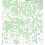 US Forest Service - Topo Dacus, TX FSTopo Legacy digital map