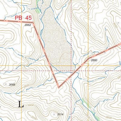 US Forest Service - Topo Dagger Peak, AZ FSTopo Legacy digital map