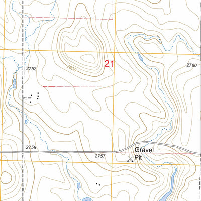 US Forest Service - Topo Daglum, ND FSTopo Legacy digital map