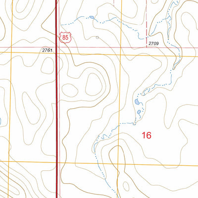 US Forest Service - Topo Daglum NW, ND FSTopo Legacy digital map