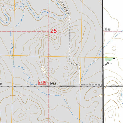 US Forest Service - Topo Daglum SE, ND FSTopo Legacy digital map