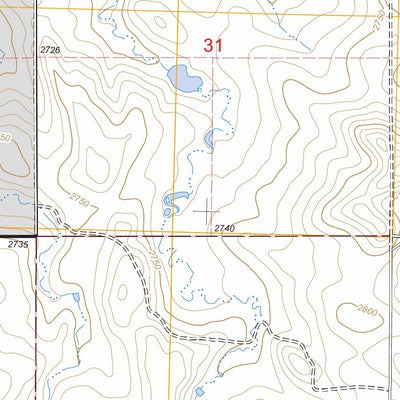 US Forest Service - Topo Daglum SE, ND FSTopo Legacy digital map