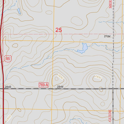 US Forest Service - Topo Daglum SW, ND FSTopo Legacy digital map