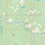 US Forest Service - Topo Dairy Mountain, ID FSTopo Legacy digital map