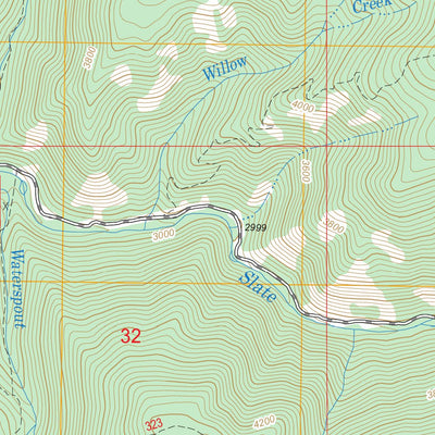 US Forest Service - Topo Dairy Mountain, ID FSTopo Legacy digital map